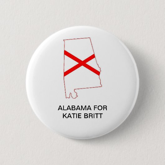ALABAMA für KATIE BRITT 2022 Senatsschaltfläche Button (Vorderseite)