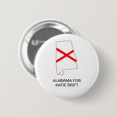 ALABAMA für KATIE BRITT 2022 Senatsschaltfläche Button (Vorne & Hinten)