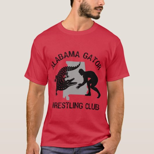 Alabama Gator Wrestling Club T-Shirt (Vorderseite)