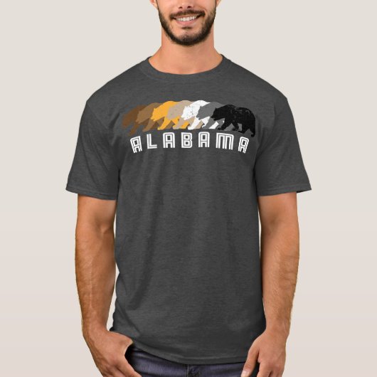Alabama Gay Bear gestört T-Shirt (Vorderseite)