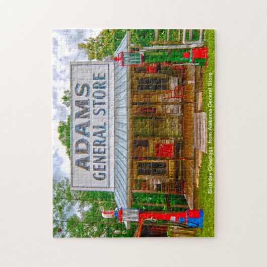 Alabama General Store Jigsaw Puzzle (Vertikal)