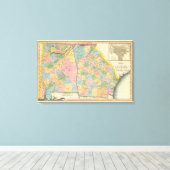 Alabama, Georgien Leinwanddruck (Insitu (Holzboden))