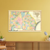 Alabama, Georgien Leinwanddruck (Insitu (Wohnzimmer))