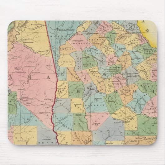 Alabama, Georgien Mousepad (Vorne)