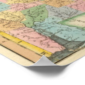 Alabama, Georgien Poster (Ecke)