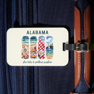 Alabama Gepäcktag - Südlicher Sonnenschein Gepäckanhänger