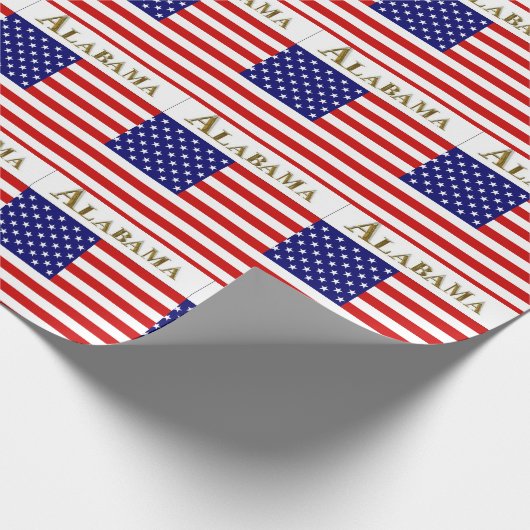 ALABAMA GESCHENKPAPIER (Ecke)