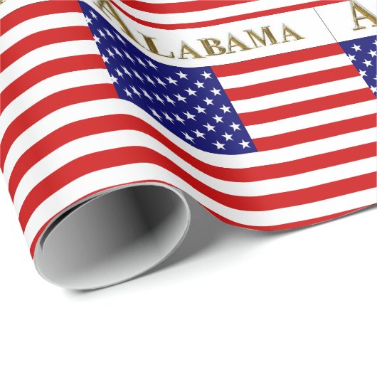 ALABAMA GESCHENKPAPIER (Rolleneckpunkt)
