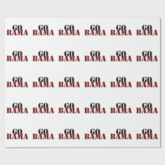 Alabama Geschenkpapier (Flach)