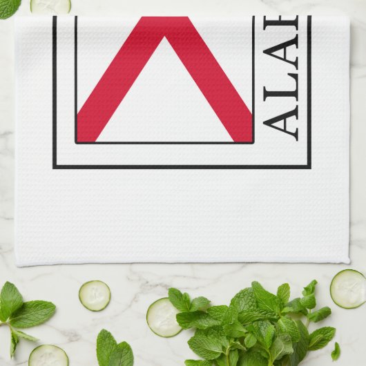 Alabama Geschirrtuch (Gefaltet)