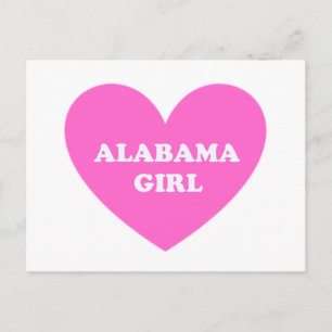 Alabama Girl Postkarte