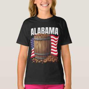 Alabama Girl's dunkles T-Shirt