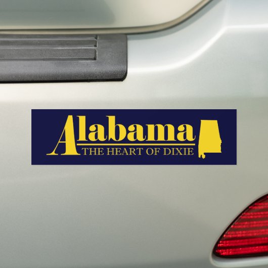 Alabama Gold Autoaufkleber (Auf Auto)