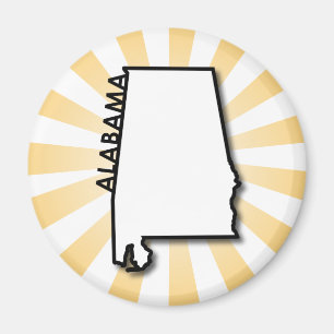 Alabama-Goldexplosion Magnet
