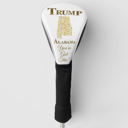 ALABAMA GOLF HEADCOVER (Vorderseite)