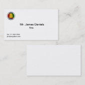 Alabama Great Siegel Business Card Visitenkarte (Vorne/Hinten)