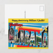 Alabama Greeting All Occasion Postcard Postkarte (Vorne/Hinten)