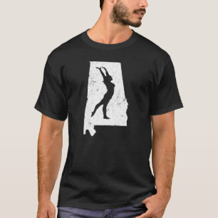 Alabama-Gymnastik-Geschenke für Mädchen-Gymnasti T-Shirt
