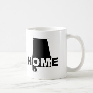 Alabama-Heimat fern vom Bundesstaat Becher oder Re Kaffeetasse