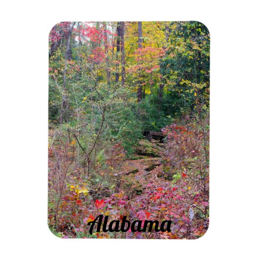Alabama Herbstlandschaft Magnet (Vertikal)