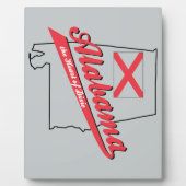 Alabama Herz von Dixie Fotoplatte (Vorderseite)