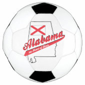 Alabama Herz von Dixie Fußball (Vorderseite)