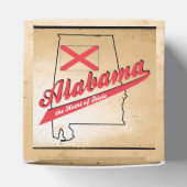 Alabama Herz von Dixie Geschenkschachtel (Oben)