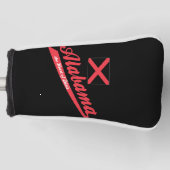 Alabama Herz von Dixie Golf Headcover (Vorderseite)