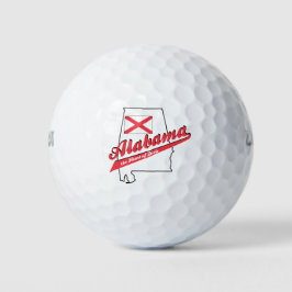 Alabama Herz von Dixie Golfball