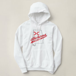 Alabama Herz von Dixie Hooded Sweatshirt für Fraue