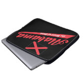 Alabama Herz von Dixie! Laptopschutzhülle (Vorne Knopf)