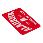 Alabama, Herz von Dixie Magnet (Rechte Seite)