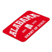 Alabama, Herz von Dixie Magnet (Linke Seite)