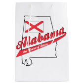 Alabama Herz von Dixie Mittlere Geschenktüte (Vorderseite)