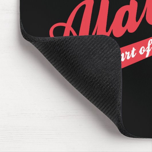 Alabama Herz von Dixie! Mousepad (Ecke)