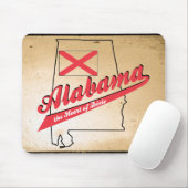 Alabama Herz von Dixie Mousepad (Mit Mouse)