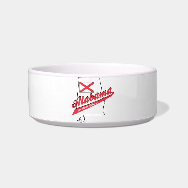 Alabama Herz von Dixie Napf (Vorderseite)