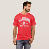 Alabama, Herz von Dixie T-Shirt (Vorne ganz)