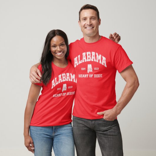 Alabama, Herz von Dixie T-Shirt (Unisex)