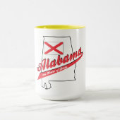 Alabama Herz von Dixie Tasse (Zentrum)