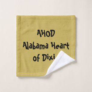 Alabama Herz von Dixie Waschlappen