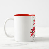 Alabama Herz von Dixie! Zweifarbige Tasse (Links)