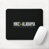 Alabama Hike Little River Canyon Tree Retro Graphi Mousepad (Mit Mouse)