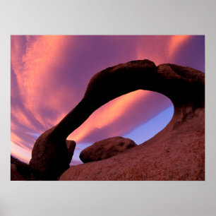 Alabama Hills Arch Kalifornien Poster