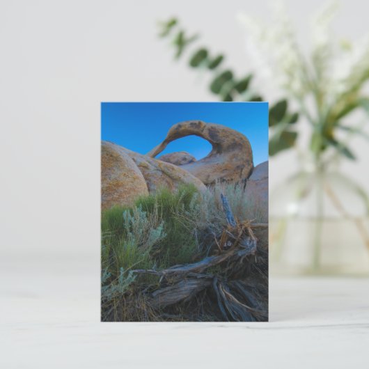 Alabama Hills Arch Postkarte (Stehend Vorderseite)