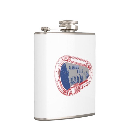 Alabama Hills Klettersteig Carabiner Flachmann (Rechts)