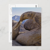 Alabama Hills - Lone Pine, Kalifornien Postkarte (Vorne/Hinten)