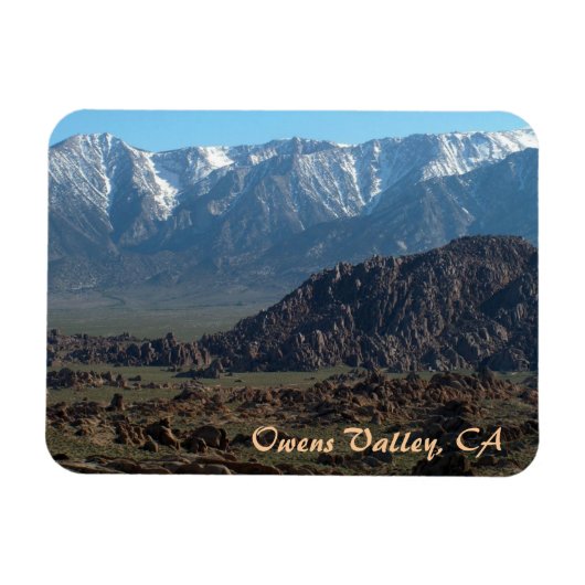 Alabama Hills, Ostkalifornien Magnet (Horizontal)