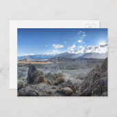 Alabama Hills Panorama - Owens Valley - Sierra Postkarte (Vorne/Hinten)