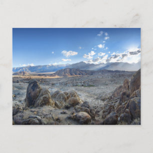 Alabama Hills Panorama - Owens Valley - Sierra Postkarte